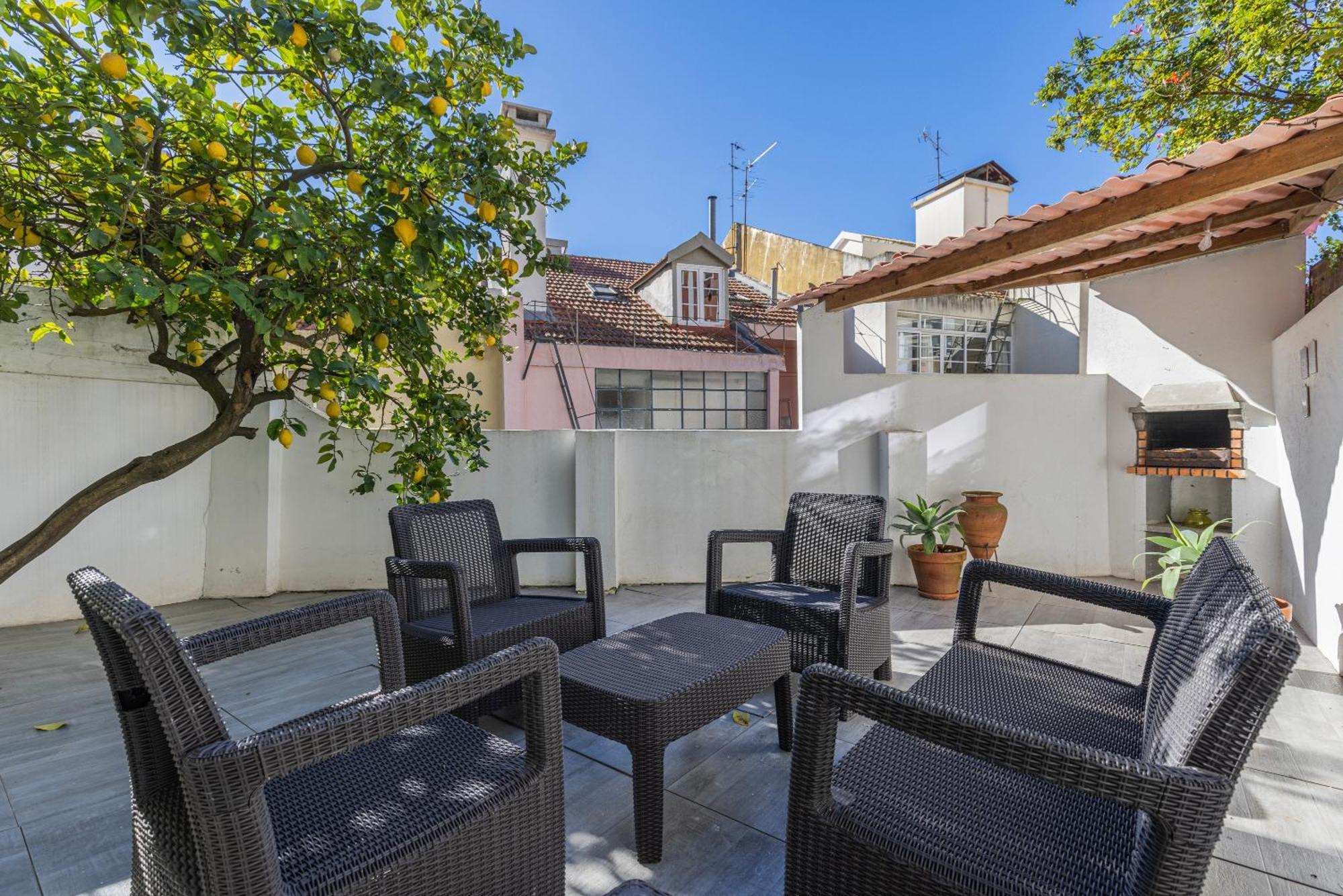 Apartamento Moderno Com Terraco ลิสบอน ภายนอก รูปภาพ
